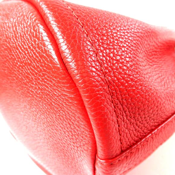 💎✨BEAUTIFUL✨💎Authentic MARC JACOBS Bucket Bag 2-Way Shoulder Bag Red - Picture 14 of 15